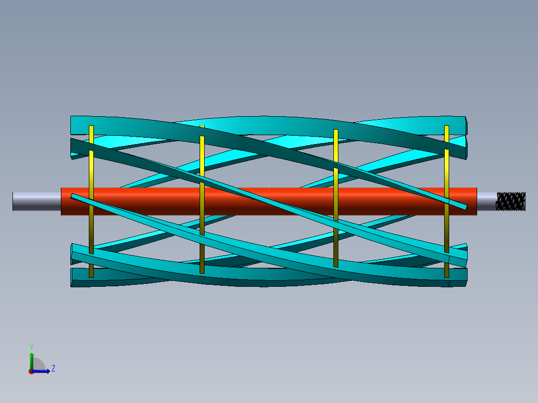 滚刀式修剪机左视图