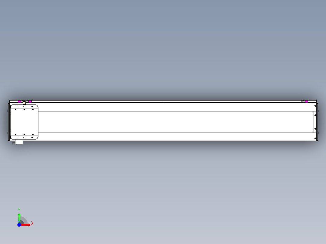 威洛博LC系列3d模型模组LC22H1Y-S1600前视图