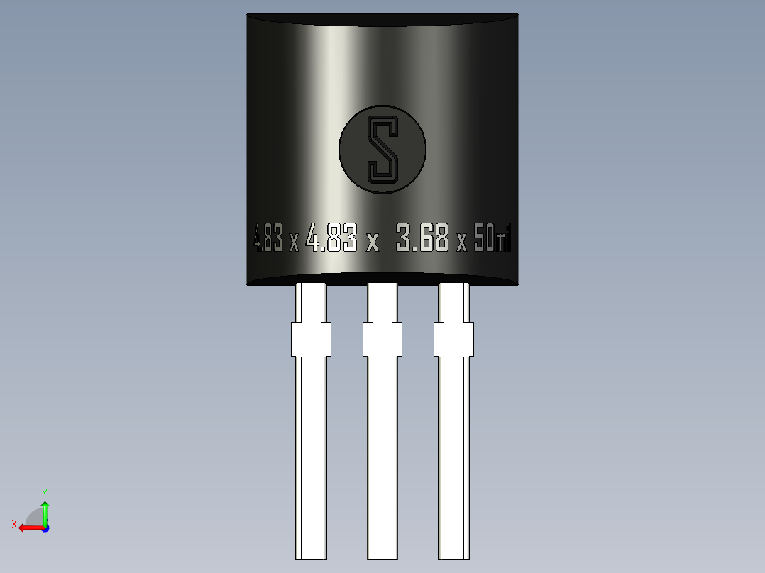 TO-92_Normal_Straight_rev1.1后视图