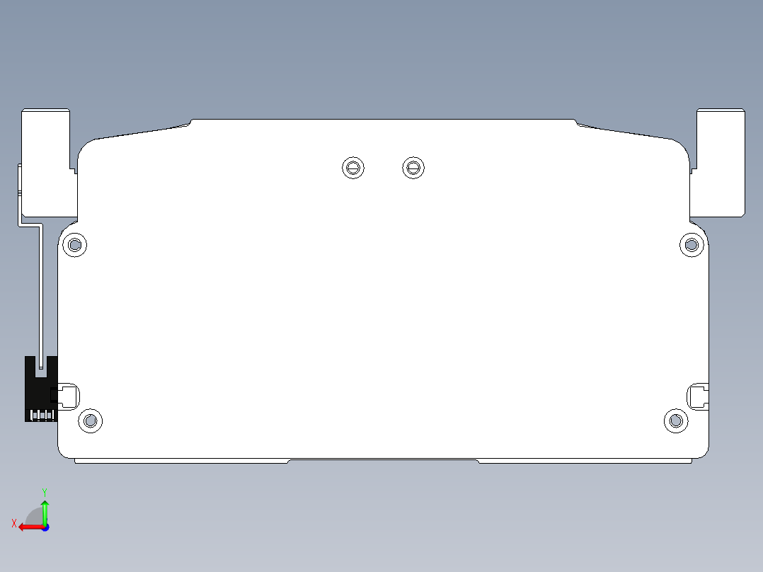 东锦丝杆传动-直线滑台模组DH270-C-L10-S900-BC-T1000W-C3后视图