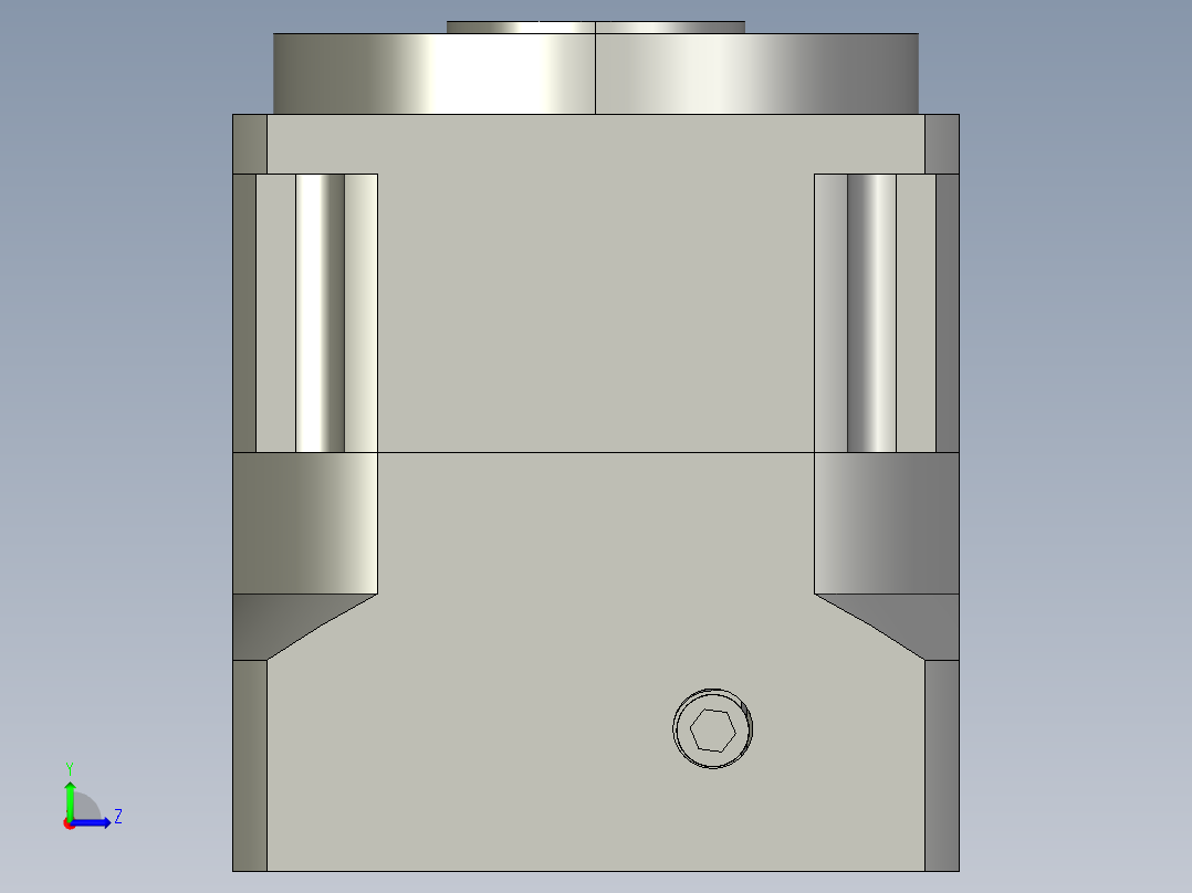 斜齿孔PGH180-L1 35-114.3-200-M12.STEP左视图