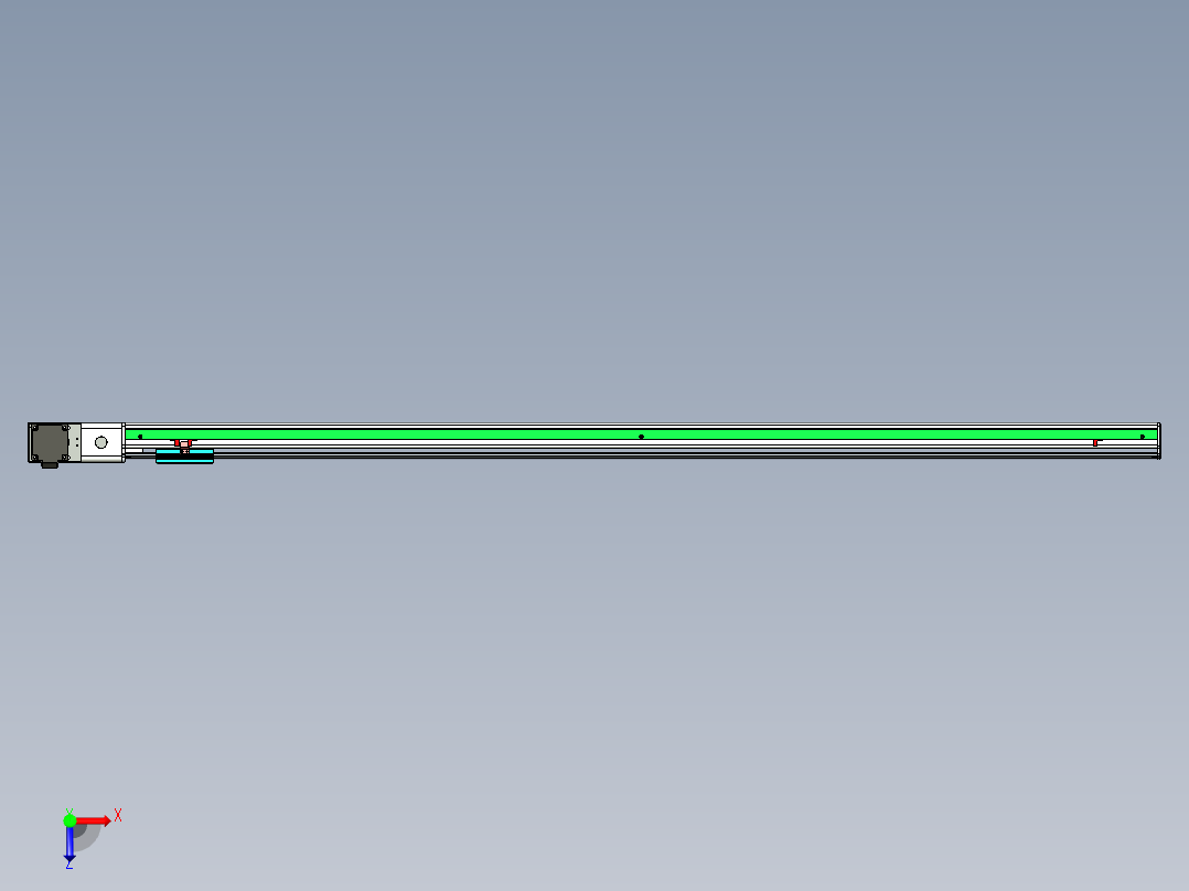 威洛博VBF10-L45-S1500-BL-P40-C4俯视图