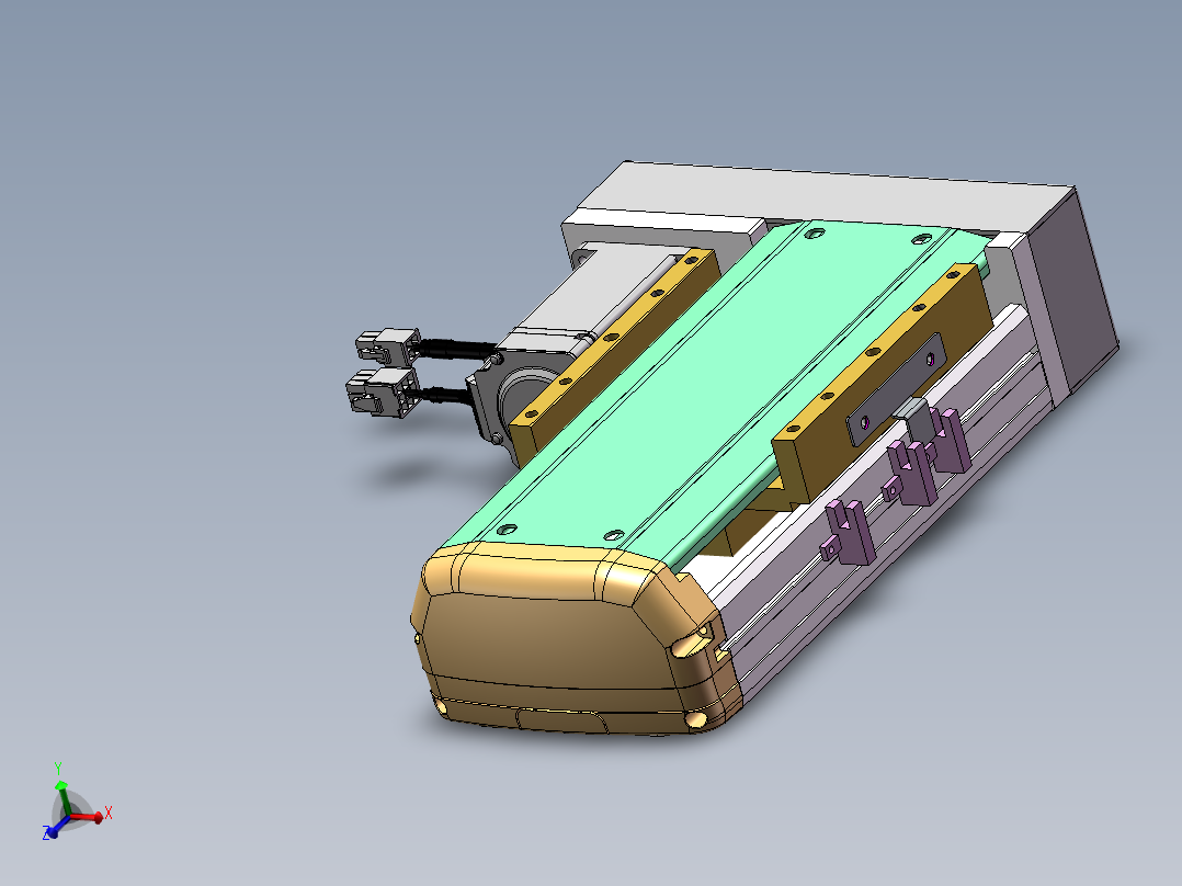 MTH丝杆半封闭模组MTH14-BL-400W