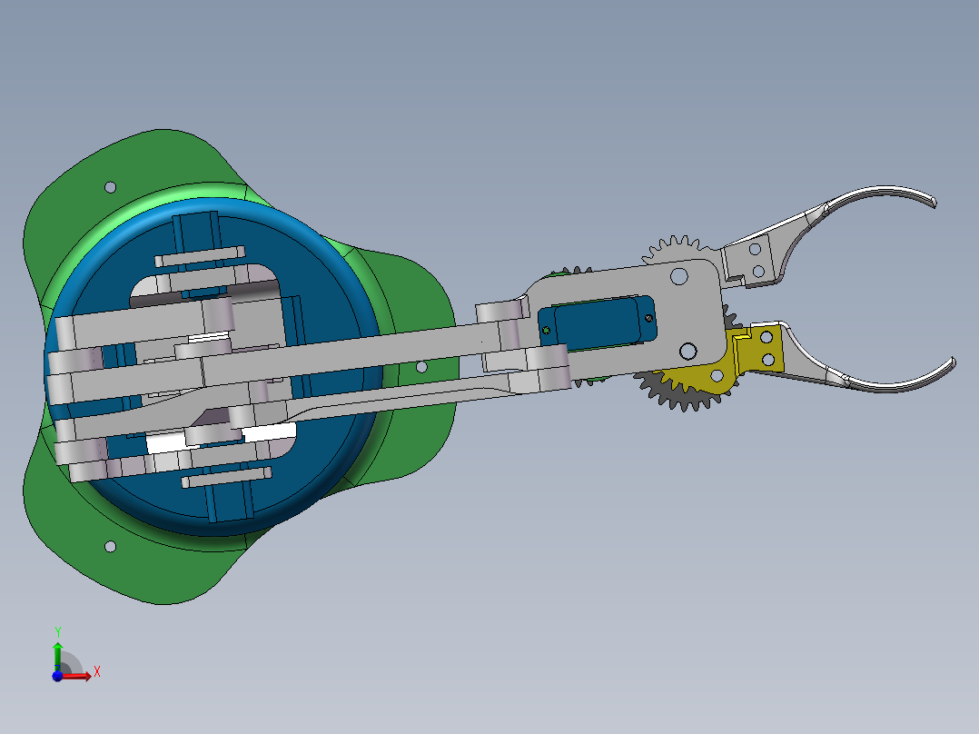 四自由度机械臂机械爪762238===160前视图