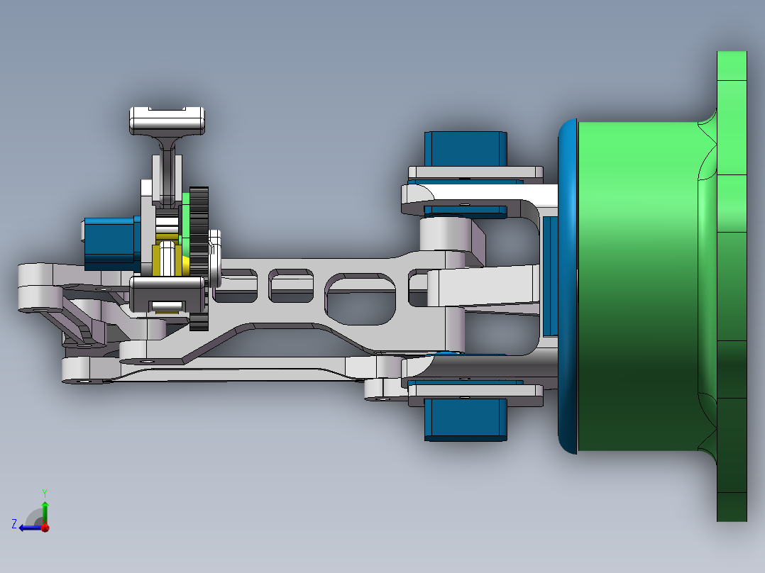 四自由度机械臂机械爪762238===160右视图