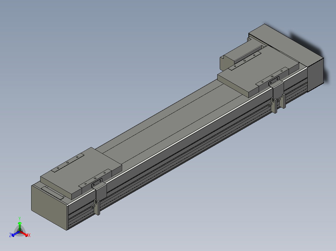 直线模组WG-LHC12-S550-L设计图纸