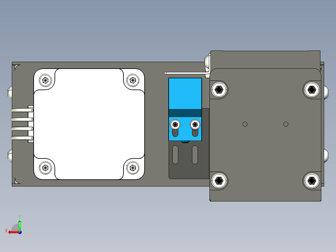 模组FSL60 E200 10C7-BL-B60后视图