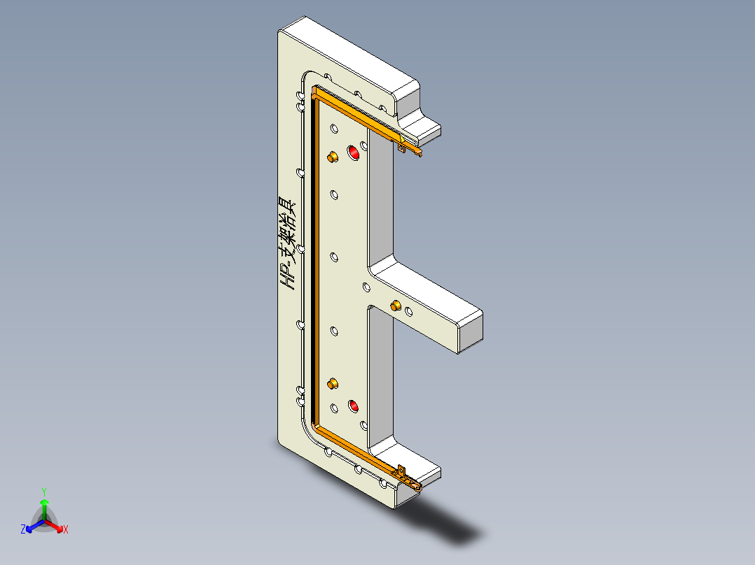 HP-ZHIJIA-0313正等轴测图