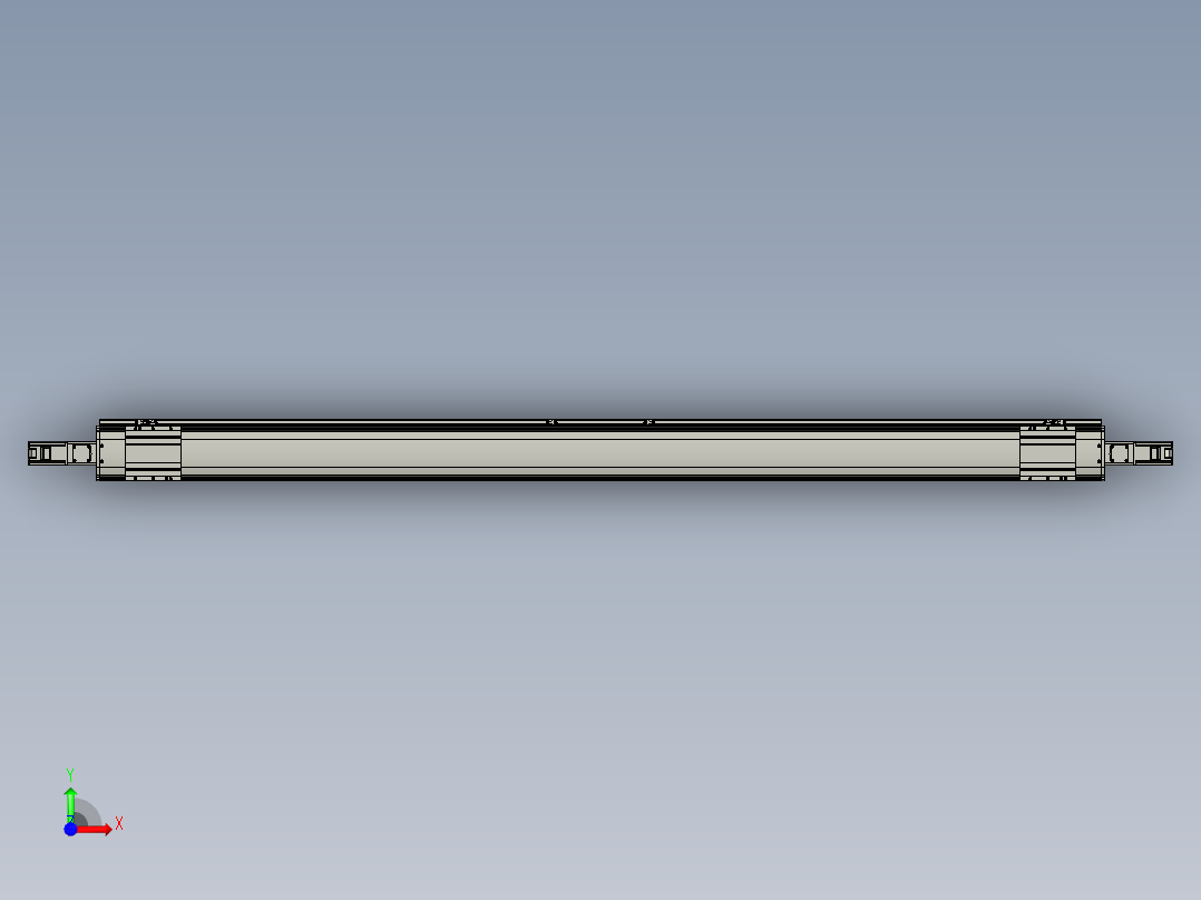 威洛博双电机滑台-VF14D2-S1000-BC-P40-C6前视图