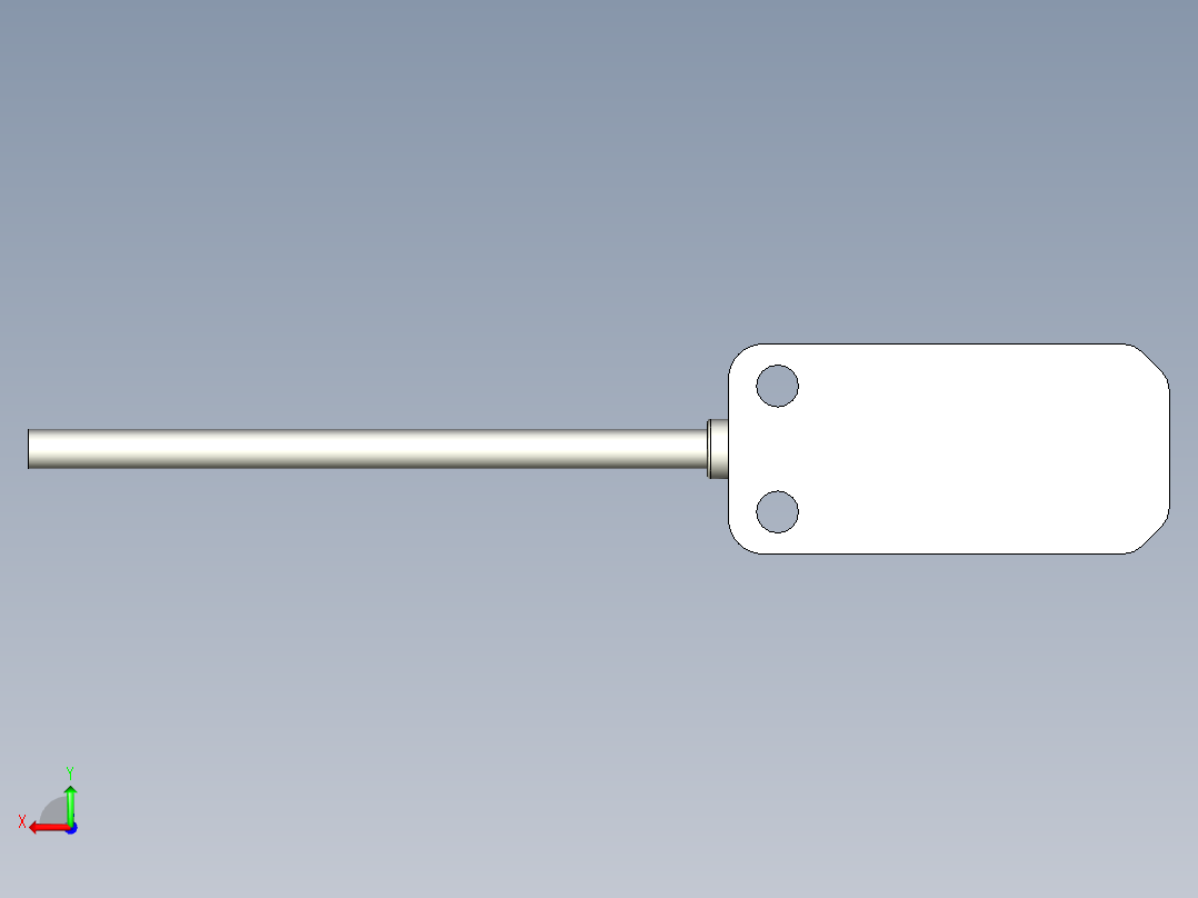 接近传感器PX15-W后视图