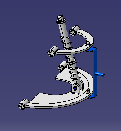 汽车双横臂独立悬架的设计CAD图纸+SolidWorks三维设计图纸素材