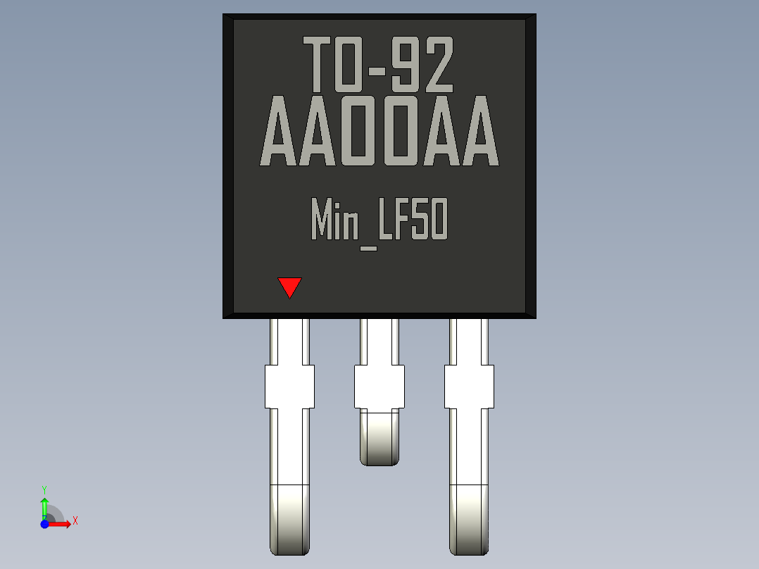 TO-92_Min_LF50_rev1.1前视图