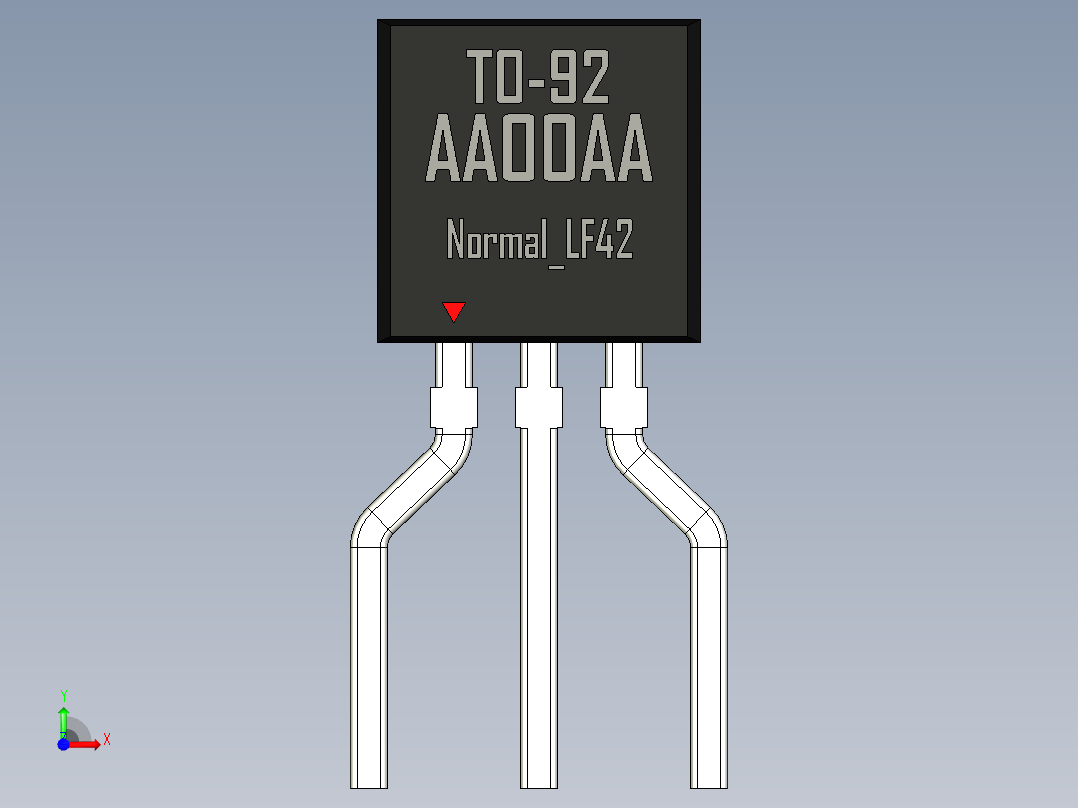 TO-92_Normal_LF42_rev1.1前视图