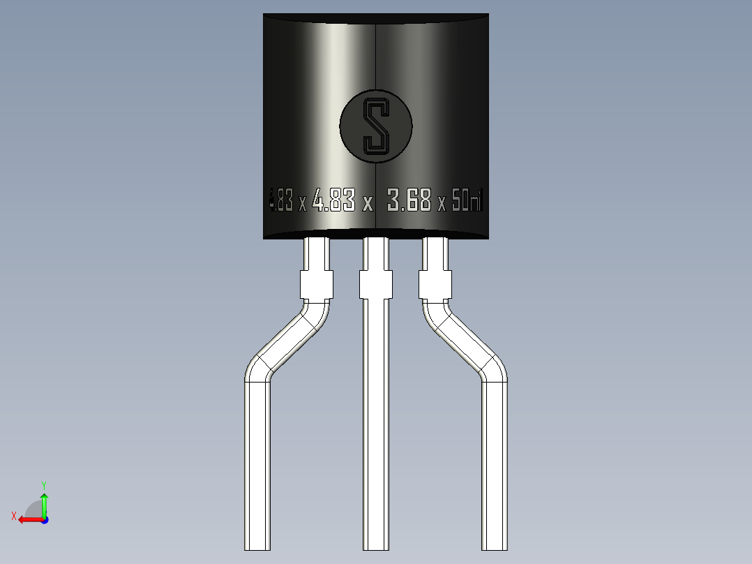 TO-92_Normal_LF42_rev1.1后视图