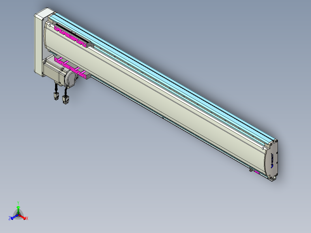 威洛博QF14-Lxx-C-S720-BL-ZP40-C3正等轴测图