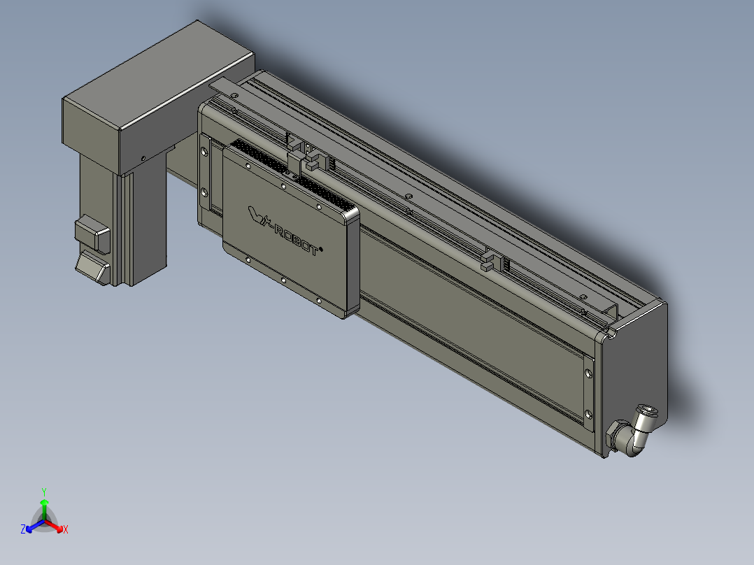 威洛博VBC12-S200-BRU-P40正等轴测图