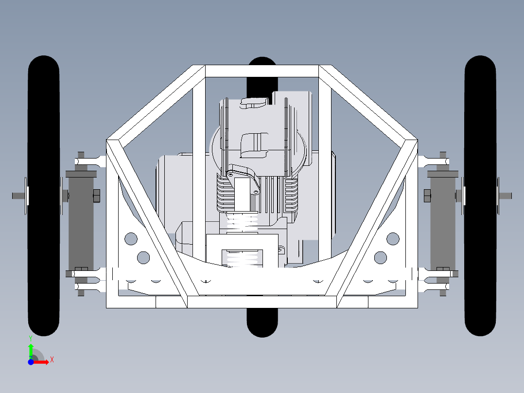 新型节能车结构设计-三维图658419==250xiaol前视图