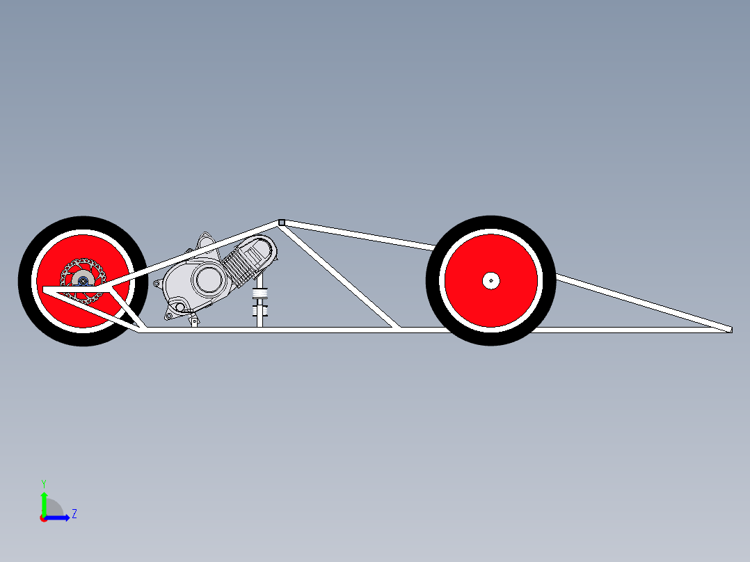 新型节能车结构设计-三维图658419==250xiaol左视图