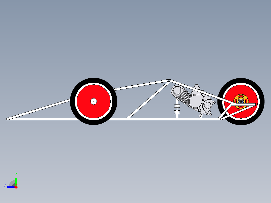新型节能车结构设计-三维图658419==250xiaol右视图