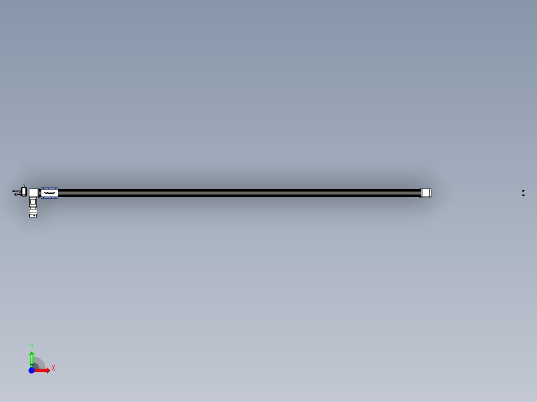 威洛博LB.GB同步带传动--欧规系列GB8-L192-S3850-BL-P75-K前视图