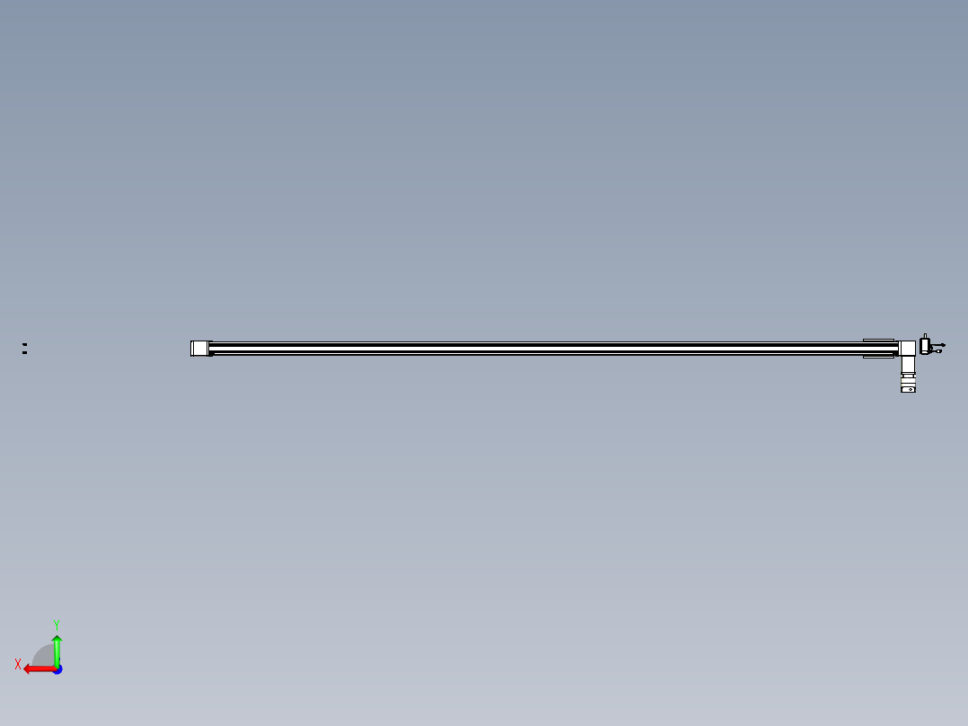 威洛博LB.GB同步带传动--欧规系列GB8-L192-S3850-BL-P75-K后视图