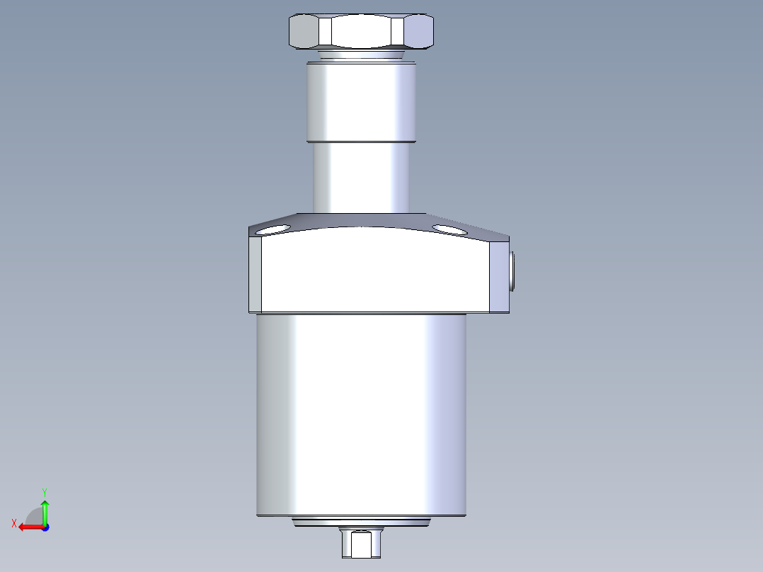 KOSMEKLHA0650-GRD多系列多零件图纸模型后视图