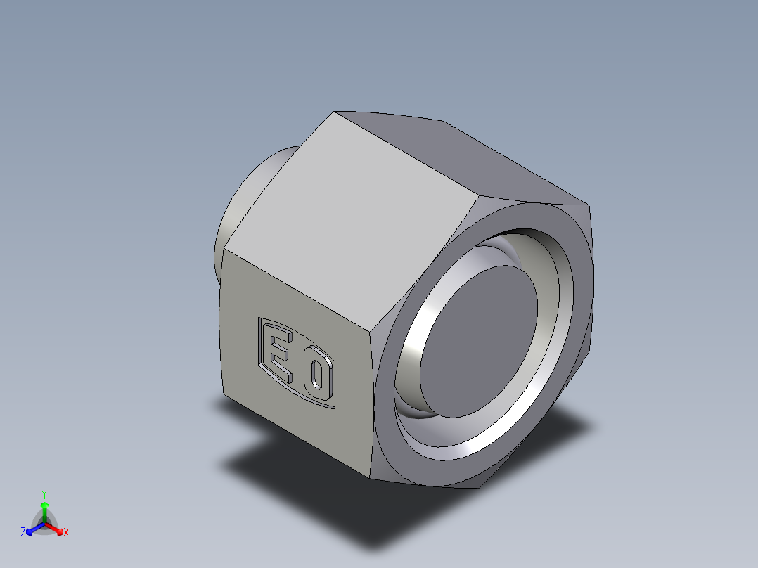 卡套式工业通用硬管接头EO_Blanking_plug_with_nut_for_cones_VKAM12LCF