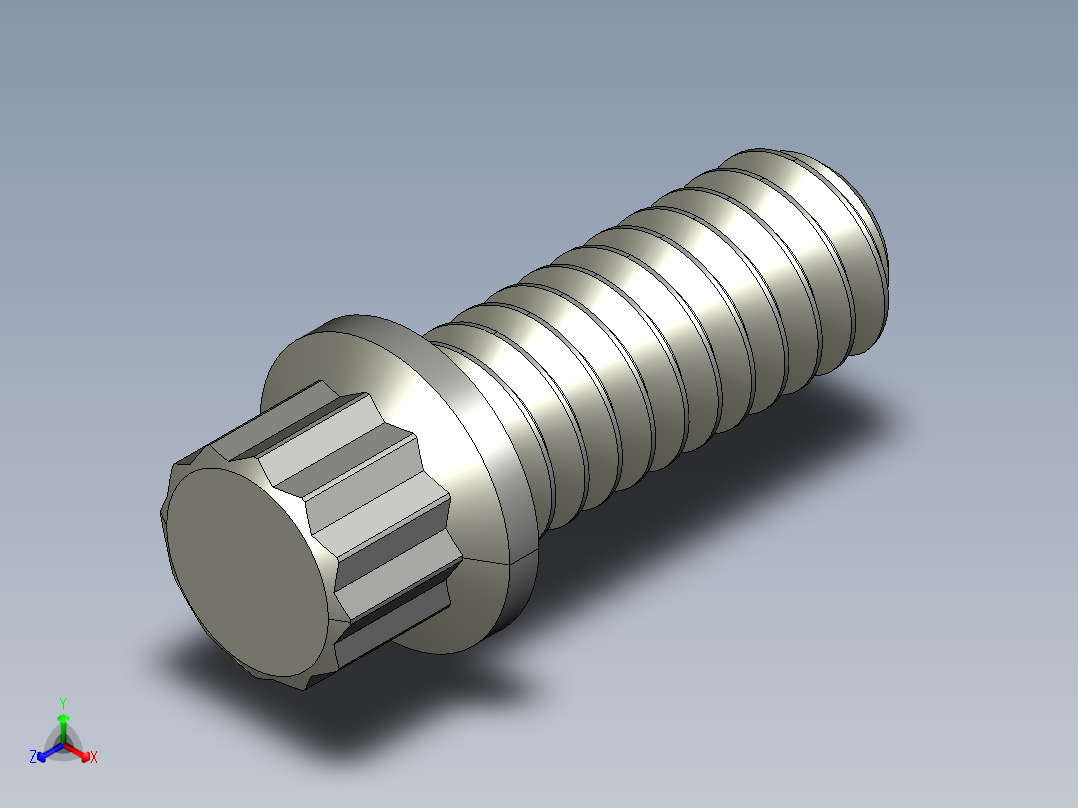 1-4in-20 5-8long 12-point screws.STEP