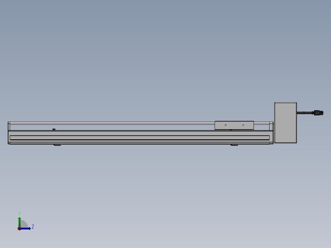 精密模组MT100-L78-500-LU-M10-C4左视图