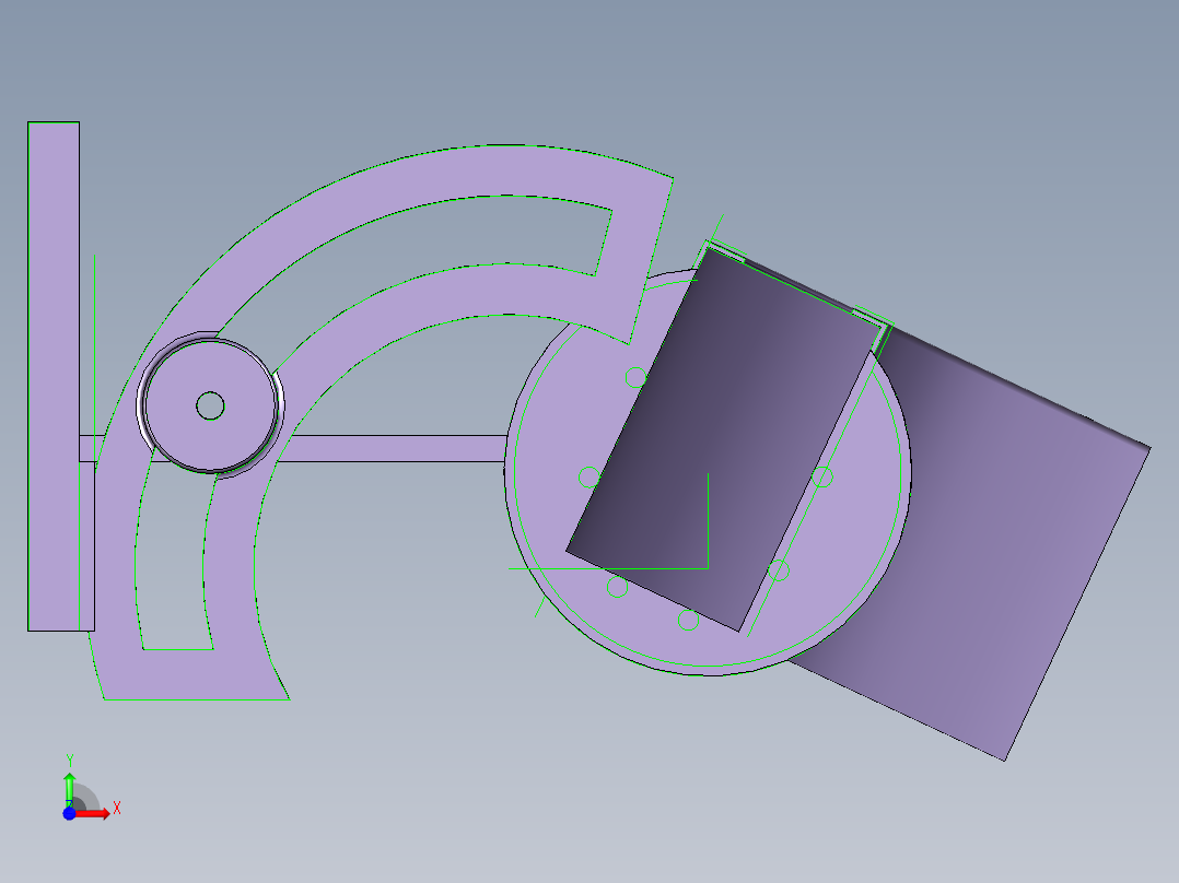 多功能新型制装器前视图