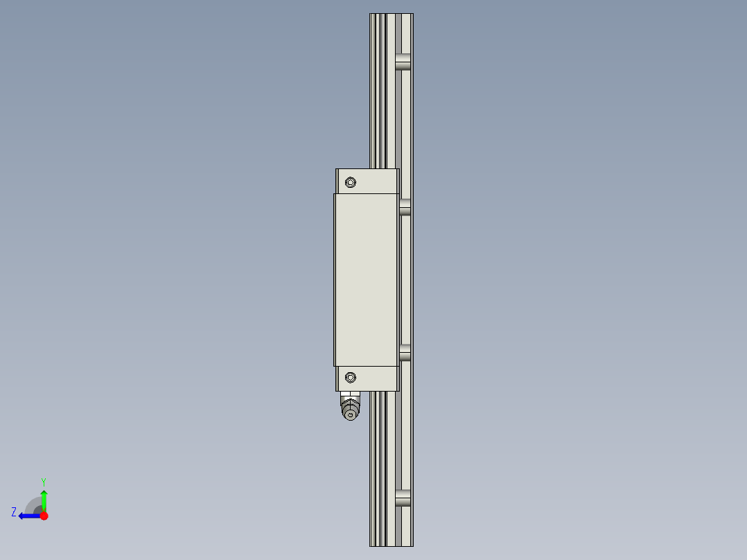 银泰PMI-SME25-SB.igs右视图