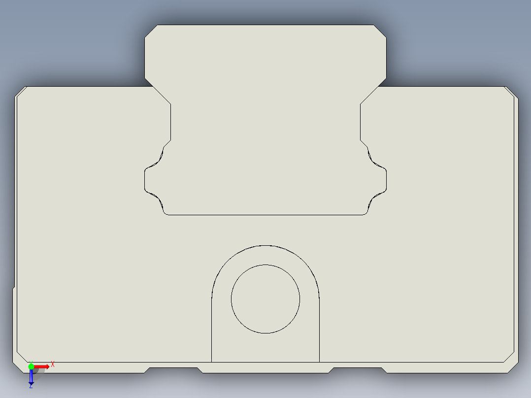 银泰PMI-SME25-SB.igs俯视图