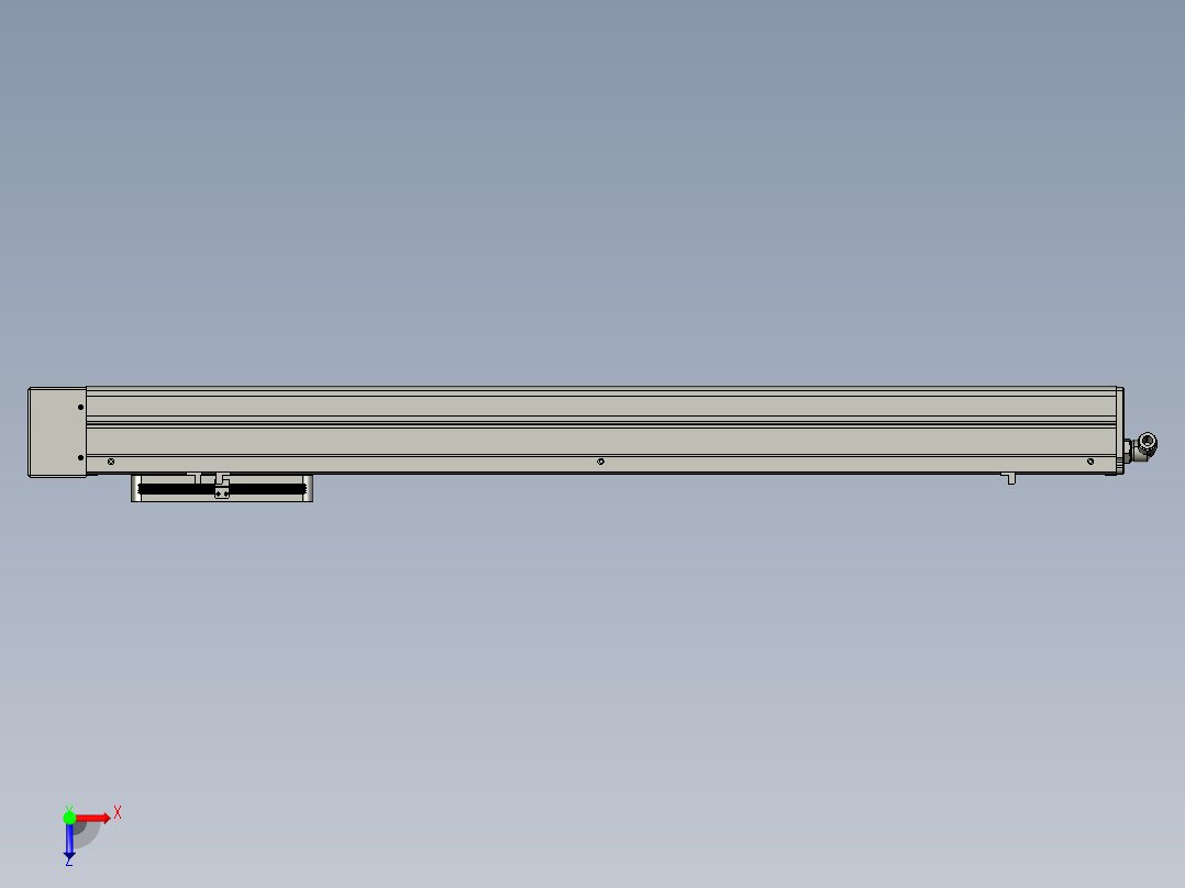 威洛博VC17-S750-BL-P75俯视图