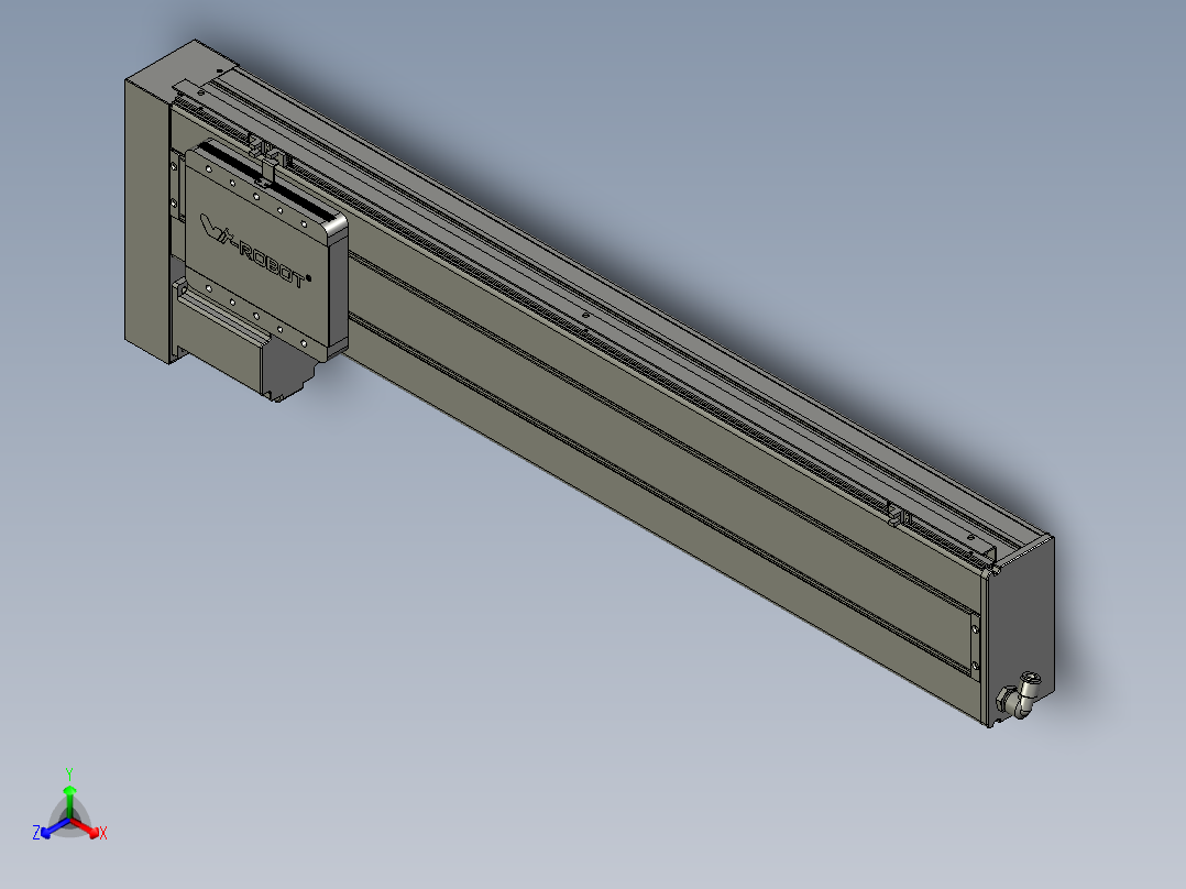 威洛博VC17-S750-BL-P75正等轴测图