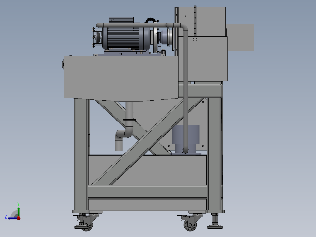 去镍机sw20可编辑右视图