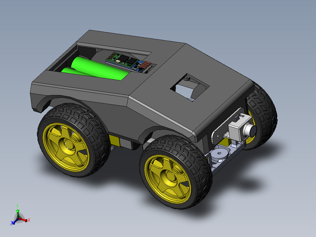 <span style='color: red'>Cybertrack</span> <span style='color: red'>stm32</span><span style='color: red'>小车</span>模型
