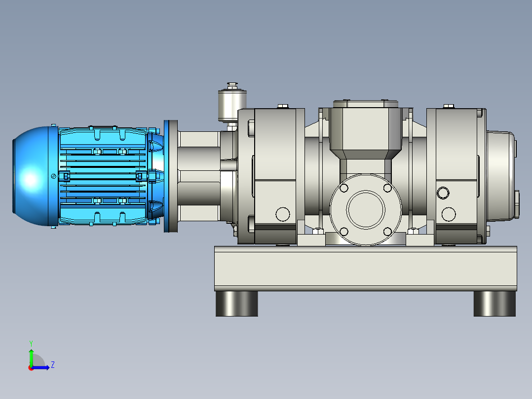 普旭泵T131558994左视图