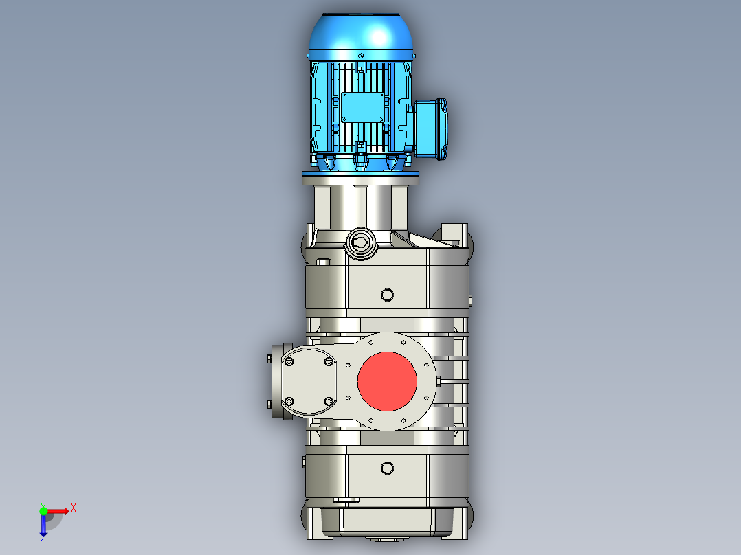 普旭泵T131558994俯视图
