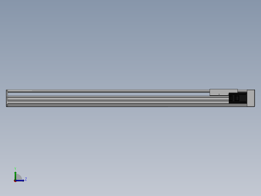 精密模组MY170-T10-1050L-BR-P75B-C4-C左视图