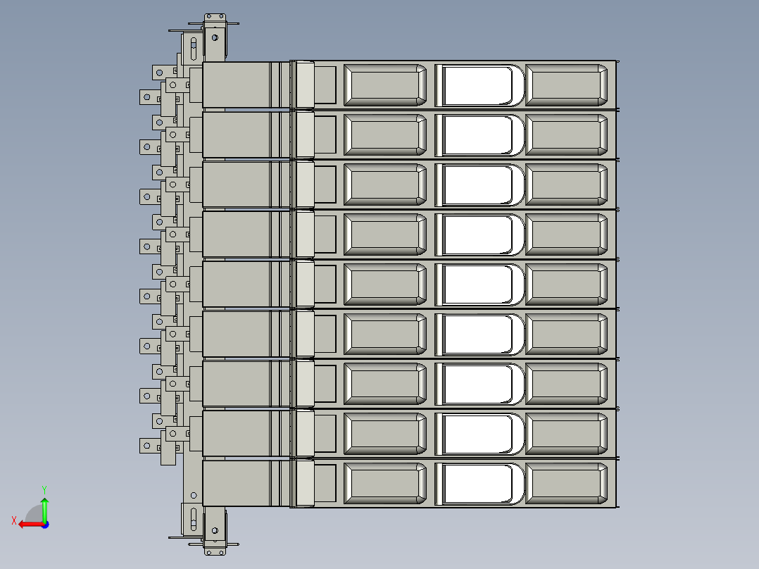 ABB ZLBM123 连接 BB + 测量变压器 400A后视图