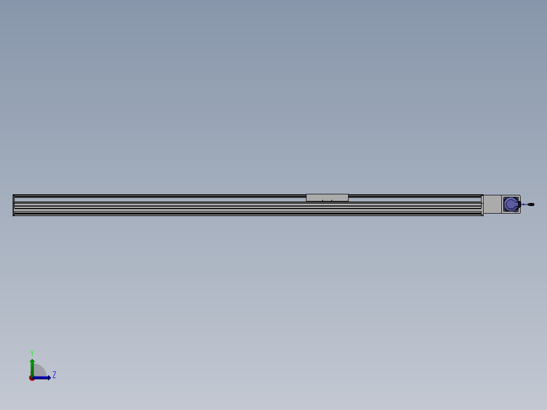 精密模组MT220-L150-2200-R-M75-C4左视图