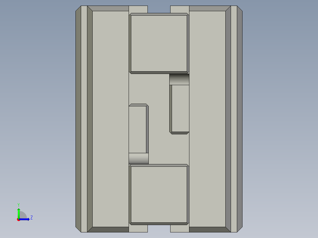 普通气爪PH09-16左视图