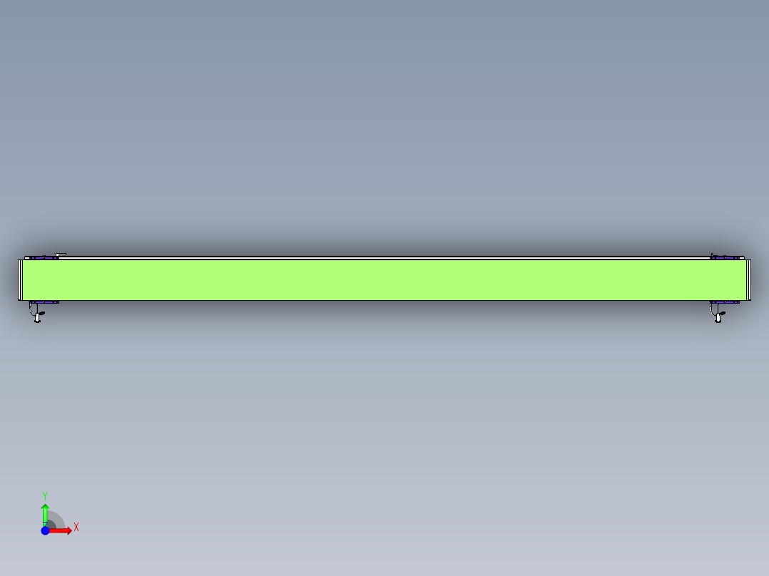 威洛博VL系列直线电机模组-2VL22H2-S3500前视图