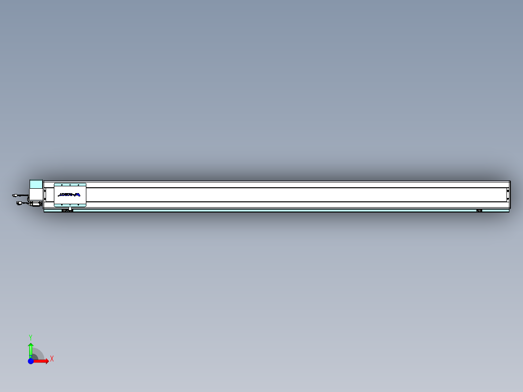 威洛博VBC同步带传动一无尘环境VBC14-L45-S2050-BRD-ZP40-C3前视图