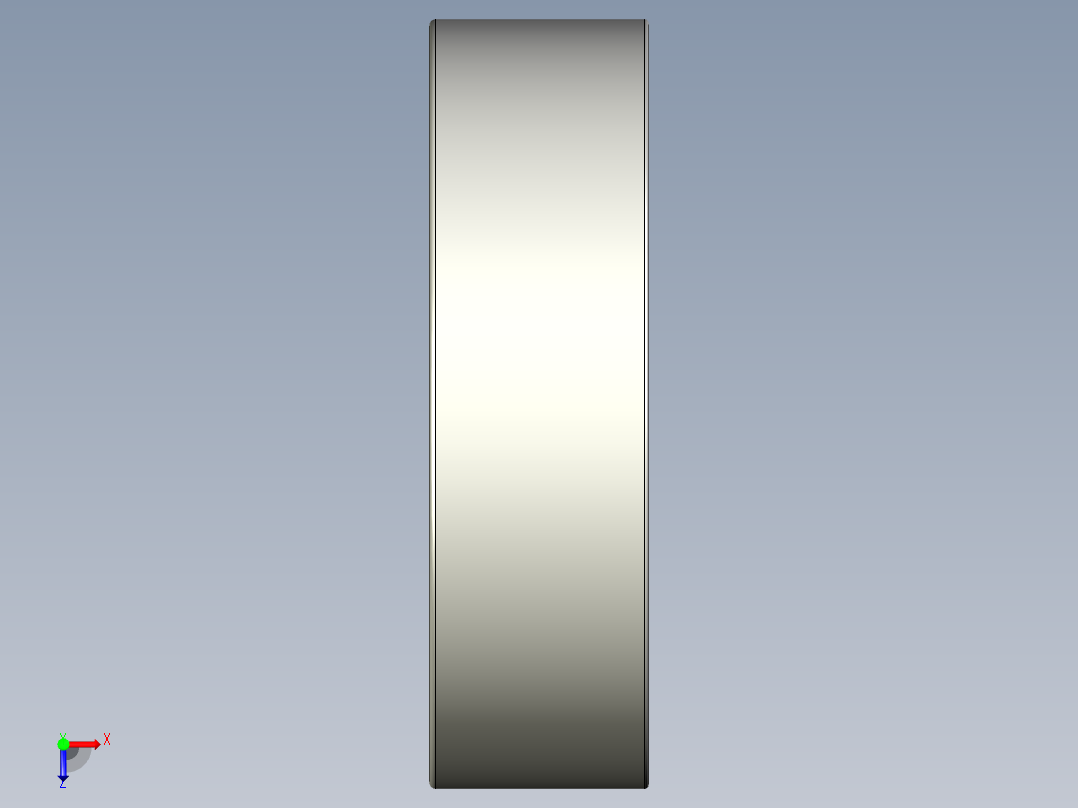 角接触球轴承7003AC俯视图