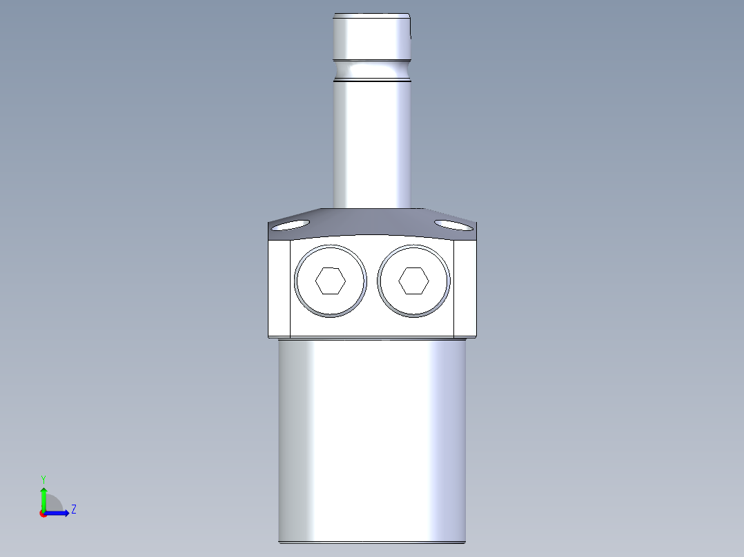 KOSMEKLHA0360-CL-F多系列多零件图纸模型左视图