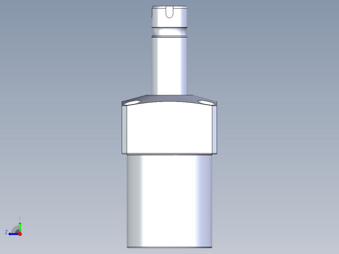 KOSMEKLHA0360-CL-F多系列多零件图纸模型右视图