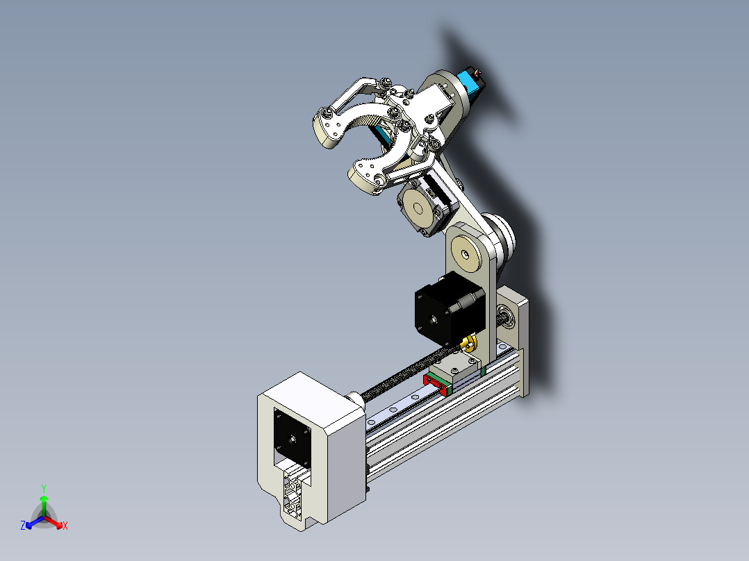 Scara robot 5 DOF<span style='color: red'>机械</span>臂3D<span style='color: red'>数模</span>图纸 <span style='color: red'>STP</span><span style='color: red'>格式</span>