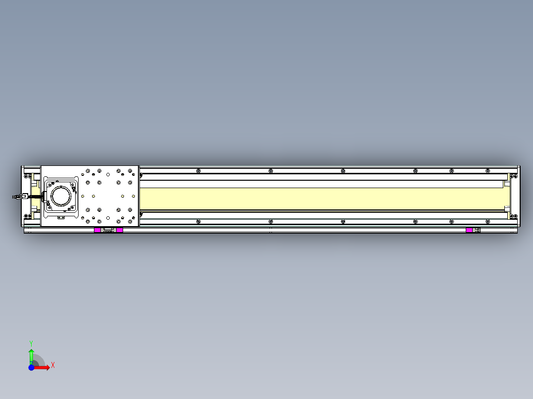 威洛博VG 系列模组VG17-L50π-S1000-BC-ZP75B-C3-K前视图