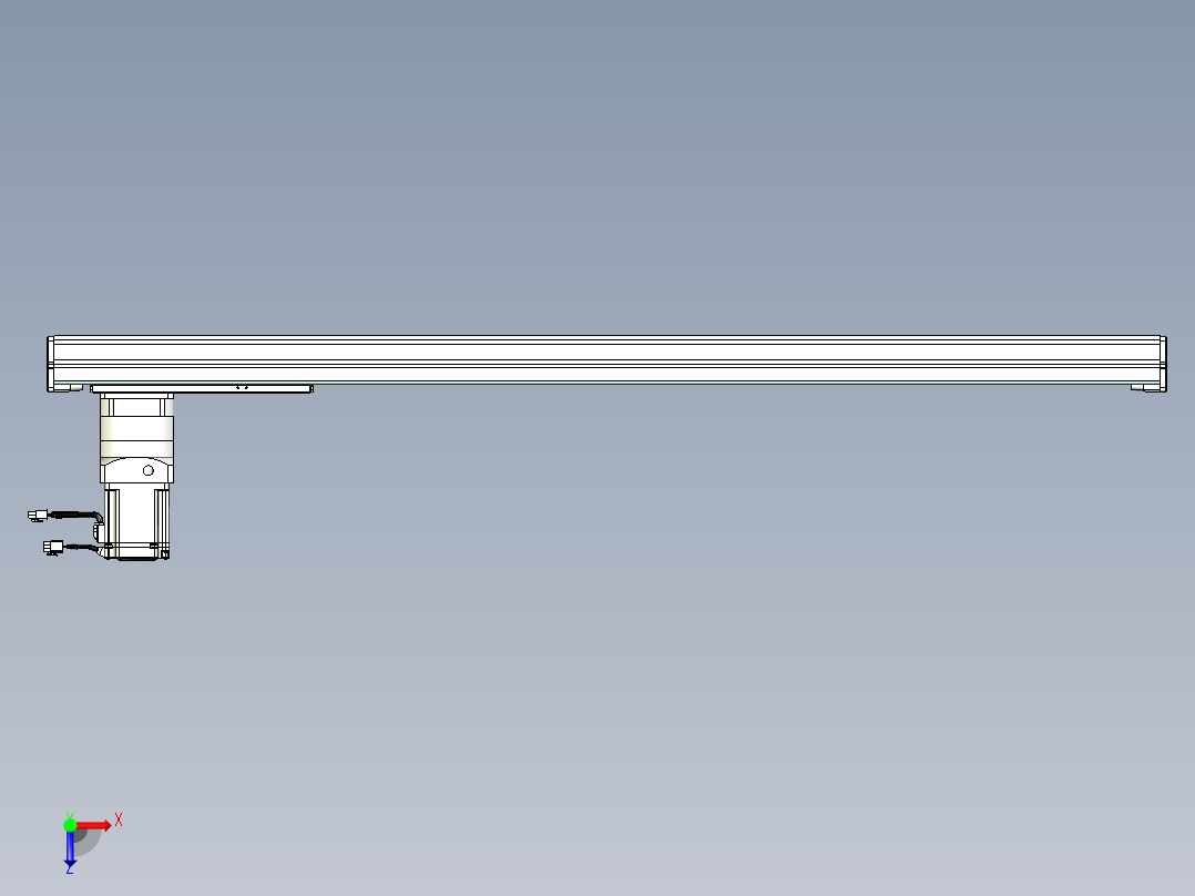 威洛博VG 系列模组VG17-L50π-S1000-BC-ZP75B-C3-K俯视图
